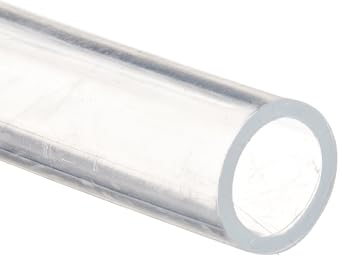Tygon 2475 Smooth-Bore High Purity PVC Tubing, 3/16" ID, 5/16" OD, 1/16" Wall, 50 Length, Clear