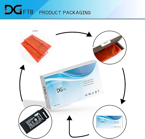 Miniatura 7 de DGFTB FZ-VZSU1HU - Batería de repuesto para portátil PANASONIC TOUGHBOOK Serie 55 FZ-55 Mk1 Mk2 PN 3INR19/66-2 mayor capacidad (10.8V 68Wh/6300mAh)