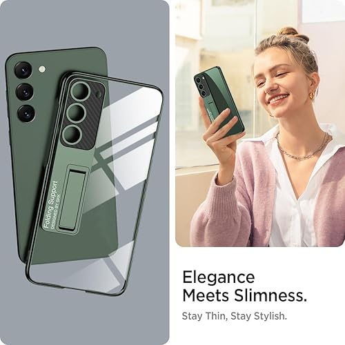 Miimall Funda delgada para S24, protector completo de cámara elevado, policarbonato duro, anti-amarillo, delgada, antiarañazos, a prueba de golpes,