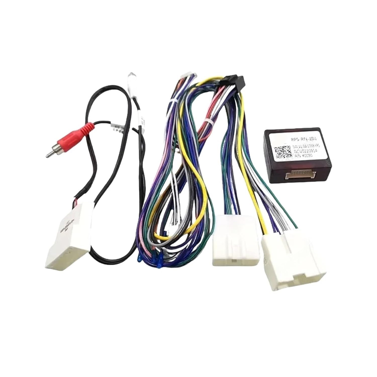 Car 16pin Audio Wiring Harness with Box Compatible with Renault Koleos Megane 3 / Fluence Stereo Installation Wire Adapter