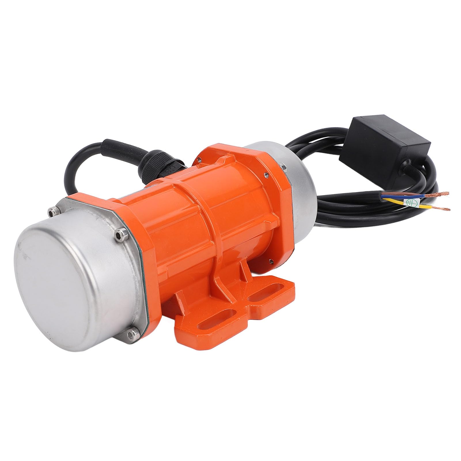 Akozon Motor de Hormigón Eléctrico, 3000Rpm, 50Hz, Construcción de Aleación de Aluminio Ip65 para Mesa Agitadora, Tamices, Mezcladores, 50W, 32Kg, bajo Nivel de Ruido (60W)