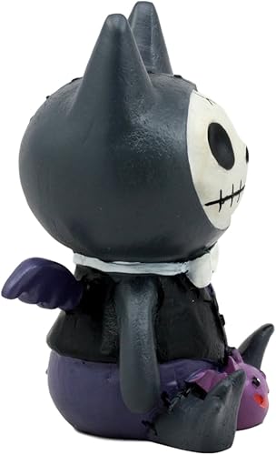 Miniatura 4 de Ebros Gift Huesos peludos más grandes de Drácula Vampiro Flappy Esqueletos Coleccionables Esqueletos Monstruo Noche de Halloween Nocturnal Criaturas