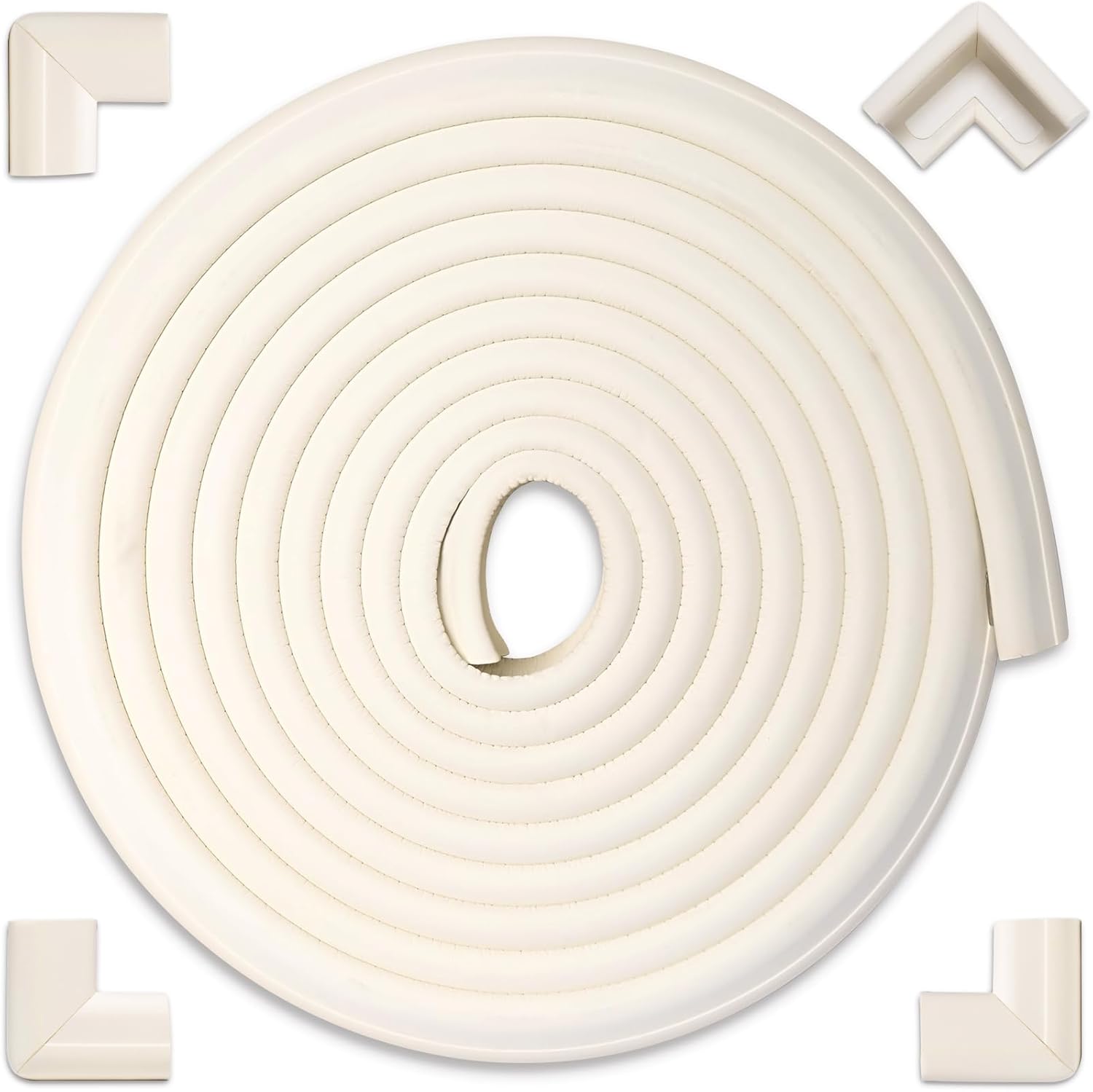 Baby Proofing Edge Guards, 4.5m Soft Protective Foam Cushion Bumper and