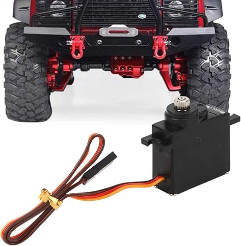Miniatura 7 de VGEBY Servo RC, PDI1171MG 17G RC Servo digital de alta precisión, engranaje de metal de núcleo digital, servomotor de núcleo digital, piezas de