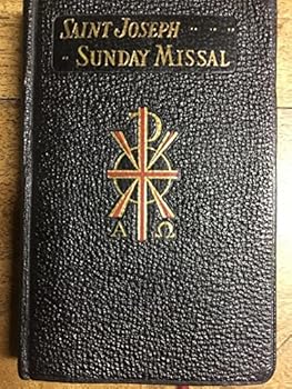 Paperback Saint Joseph Sunday Missal : Large Type Book