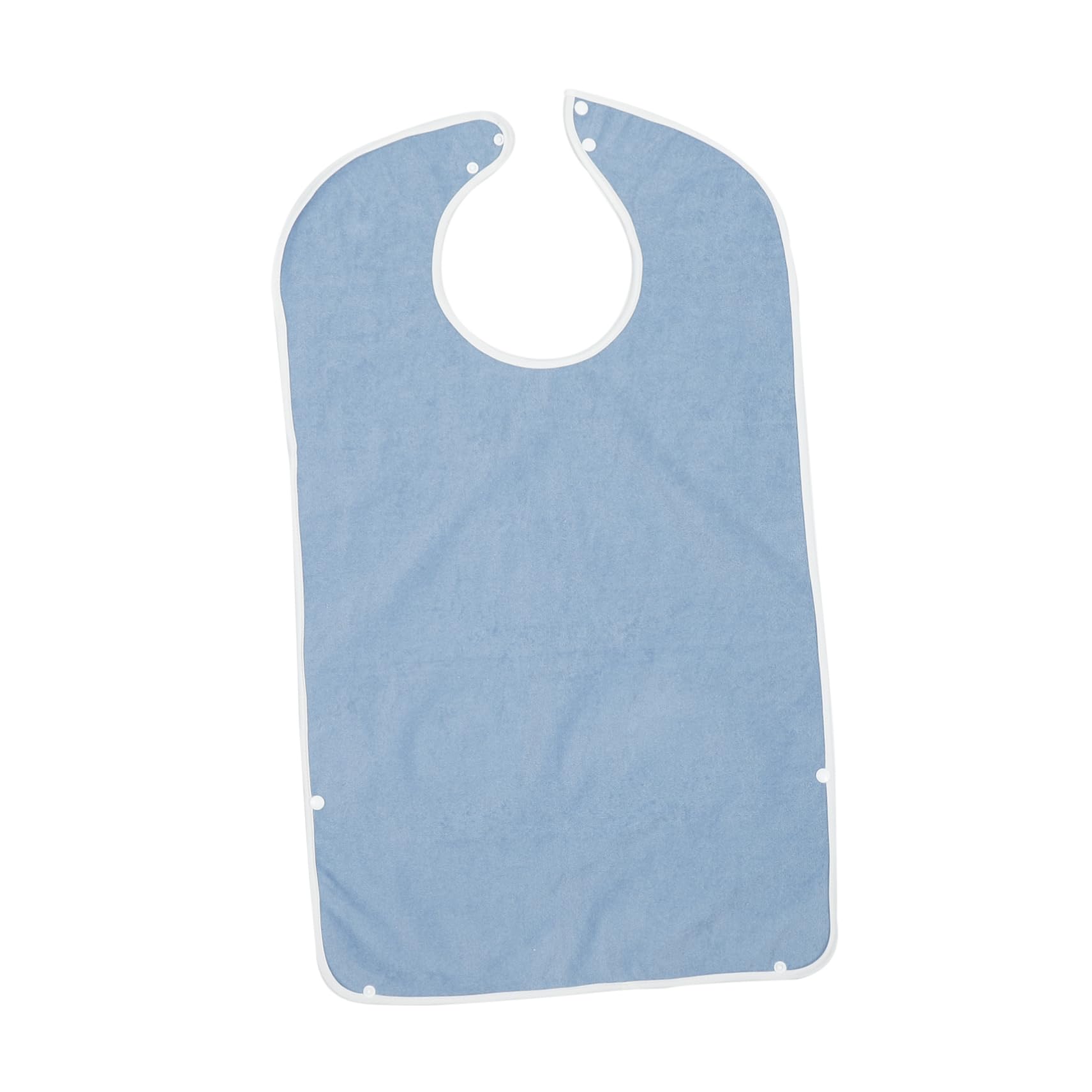 Beaupretty Baberos de enfermería para adultos babero recoge migas s para adultos mayores adulto s reutilizable protector de tela toalla Blue