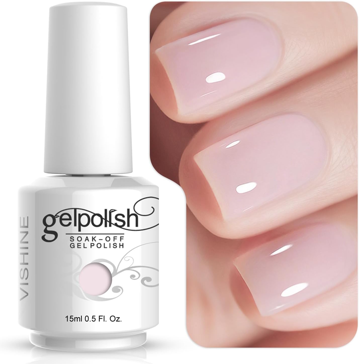 Gelpolish Professional Manicure Salon UV LED Soak Off Gel Nail Polish Varnish Color (1361)