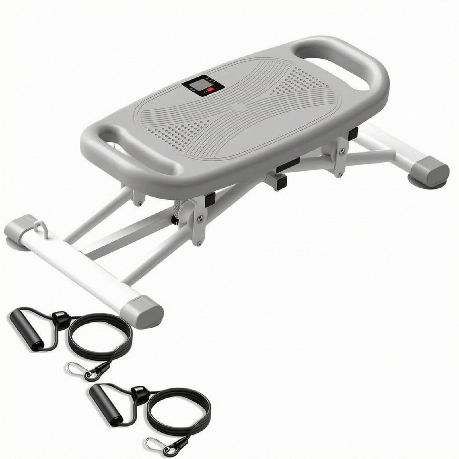 calandis ski simulator resistance bands stepper machine built-in display ski exercise machine