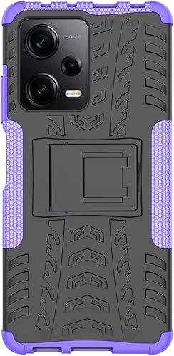 Miniatura 3 de Funda delgada para Xiaomi Poco X5 Pro, funda para Redmi Note 12 Pro 5G, funda para teléfono celular de gran agarre con función atril integrado para
