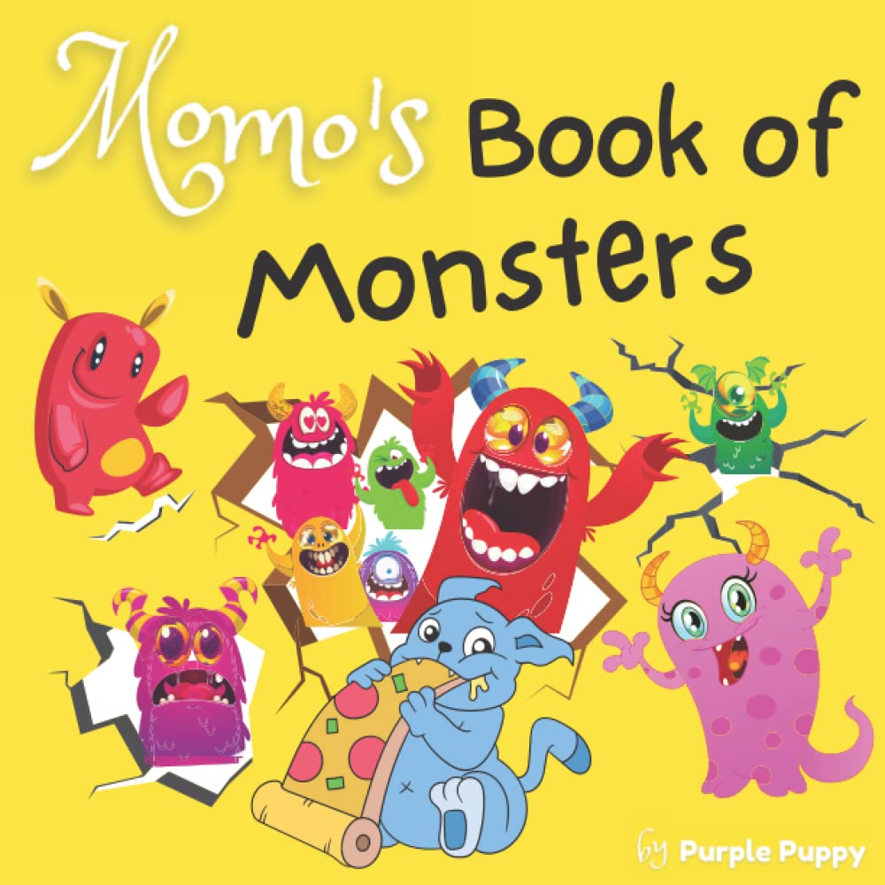 Momo's Book Of Monsters: A Fun New Twist To There's A Monster In Your Book | Interactive Counting Book For Kids