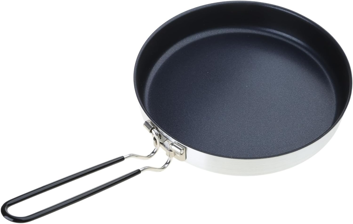 Nonstick Camping Frying Pans Portable Quick Heating Skillets Folding Cookware Pots for Hiking BBQ Picnics Fishing Easy Use