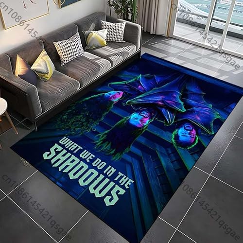 �f��uWhat We Do In The Shadows�v�����O�J�[�y�b�g �Q�� ���r���O���[�� �o�X���[���}�b�g �N���G�C�e�B�u�ȃh�A�}�b�g �N���[�N �z�[���f�R���[�V���� N3899 160×200cm