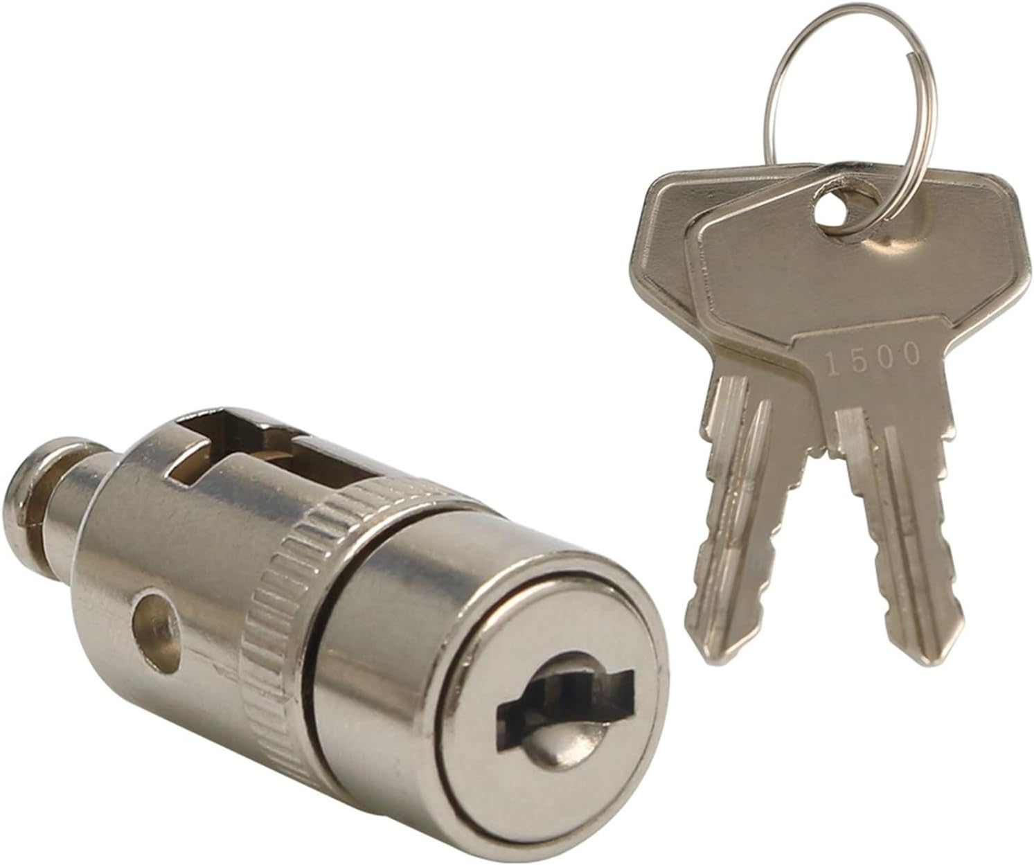 JK369 Window Door Frame Sliding Push Adhesive Plate with Tablet Lock