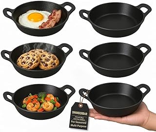 Mini Mini Cast Iron Skillets Set