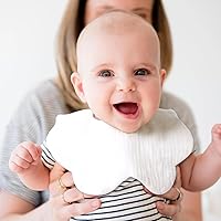 Vista 6 de Baberos de muselina para bebés, baberos para babero de dentición para bebé niña o niño de muselina de algodón