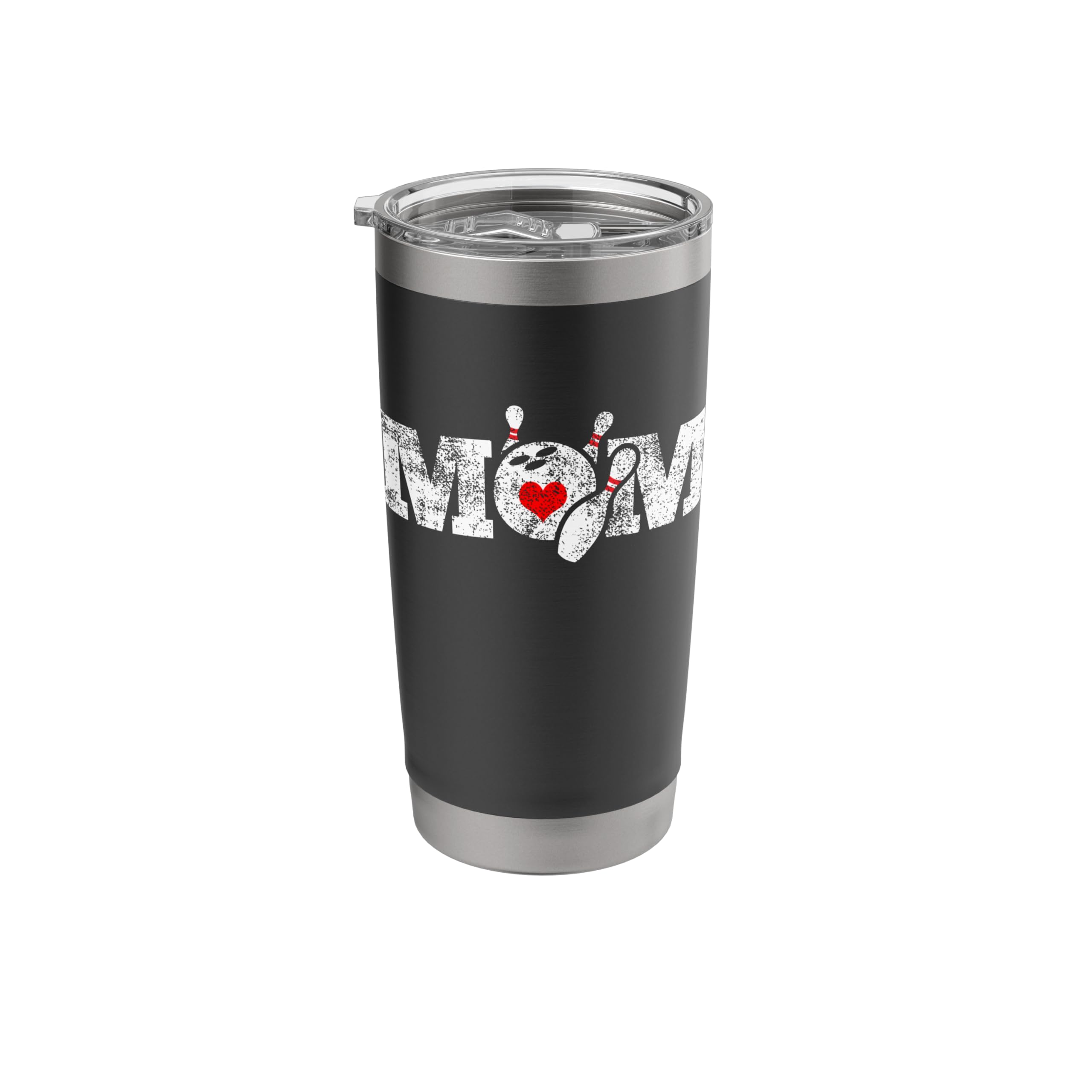 Mom Mama Bowling Sports Stainless Steel Insulated Tumbler