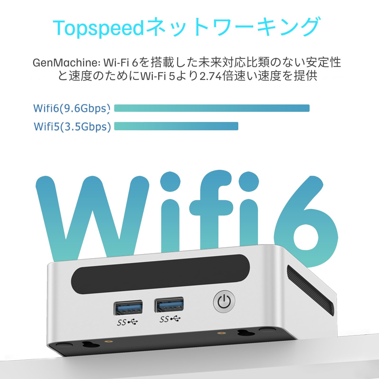Amazon.co.jp: Genmachine ミニpc AMD Ryzen 7 8845HS 最大 5.1GHz 8c