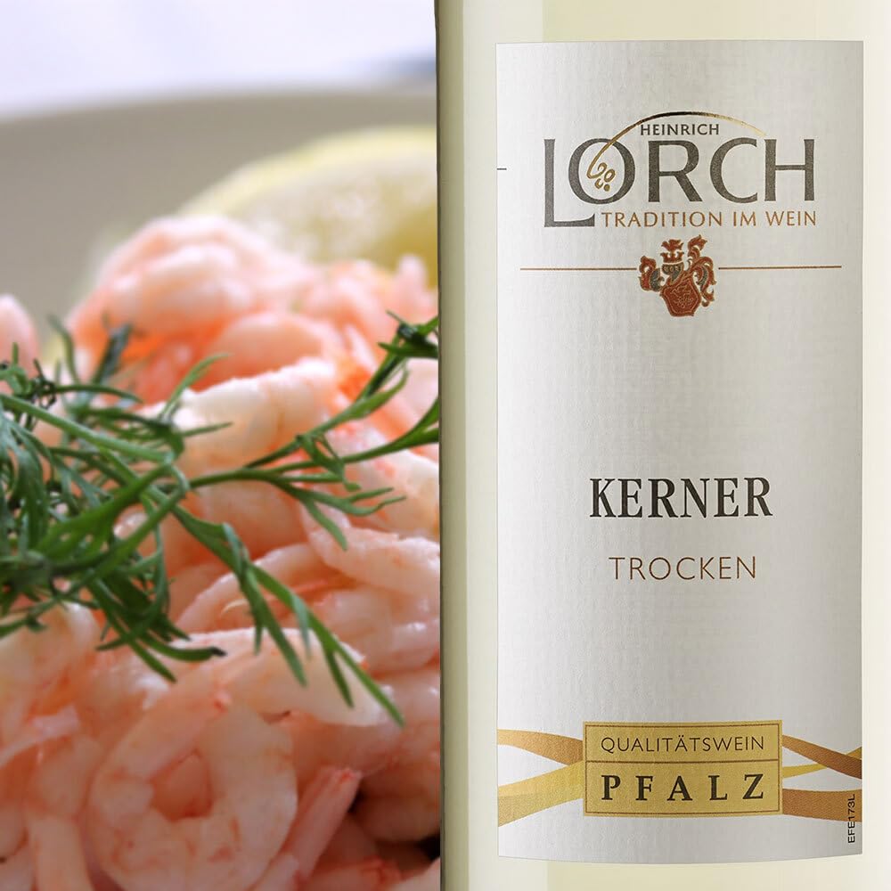 Lorch Kerner QbA, trocken, sortenreines Weinpaket + VINOX Winecards (6x1,0l)