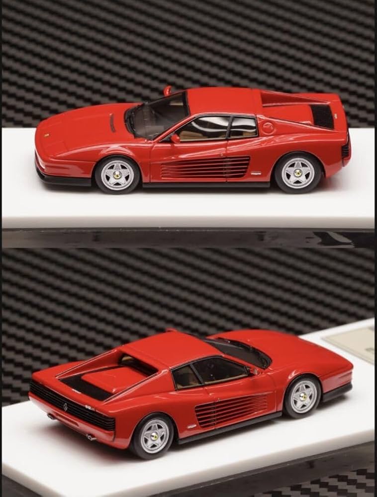 Amazon | 1/64 DMH フェラーリ テスタロッサ 赤 | ミニカー