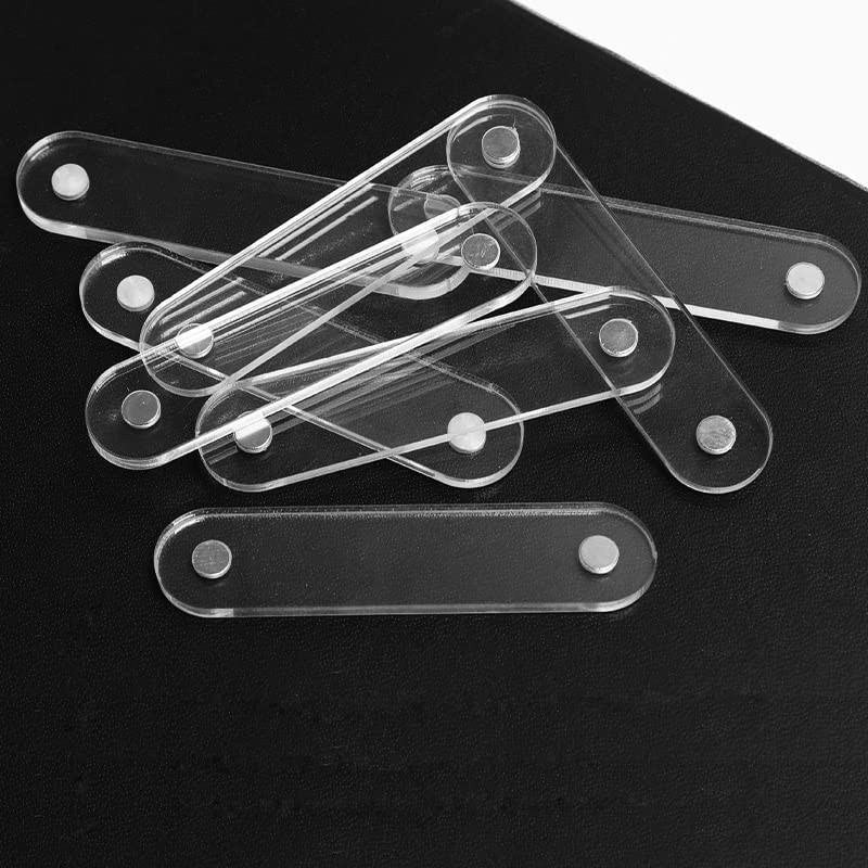 5 Tier Nail Art Organiser 60 Lattice Nail Art Display Board Clear Acrylic Removable Magnet Adsorption Holder Shelves Display Rack Stand for Nail Art (Accessories)