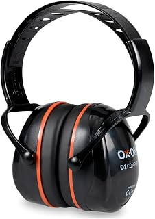 OX-ON EARMUFFS D1, D2 & D3 COMFORT, Dielektrischer Gehörschutz mit 31-34 dB SNR, Leichtgewichte (212g-286g), Für Elektrische und Feuchte Umgebungen, Komfortabel & ventiliert