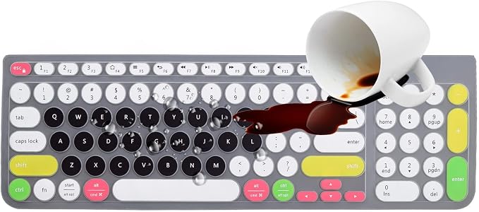 Protector de Teclado Silicone Ultra Thin para Logitech K780 miniatura 8