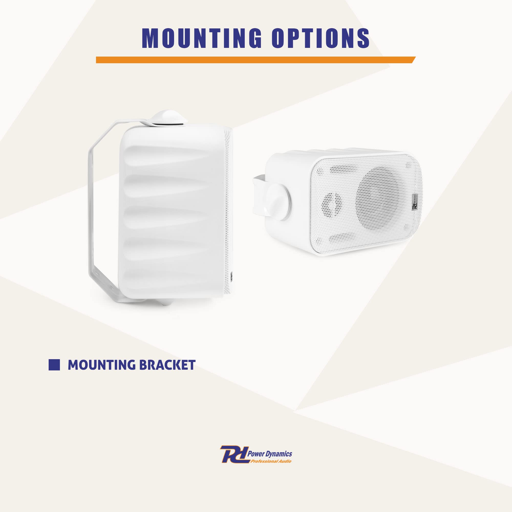 COPPIA DIFFUSORI 60W ALTOPARLANTI PARETE TENUTA STAGNA IP56 PER ESTERNO BIANCHE