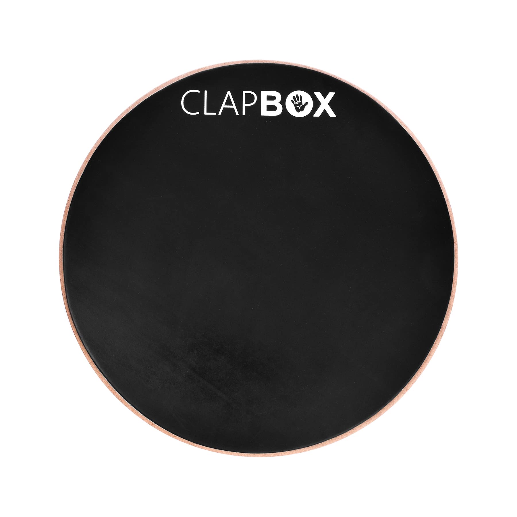 Clapbox Drum Practice Pad - 8 inches, Black, CB-PPD (Practice Pad only)-image-21