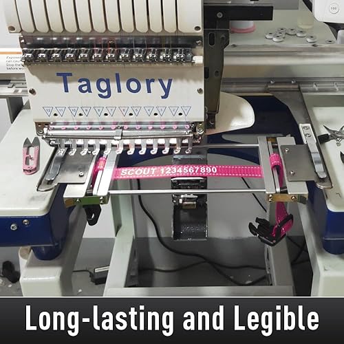 Miniatura 5 de Taglory Collar reflectante personalizado para perro, rosa intenso, nailon ajustable, con nombre y número de teléfono, grande