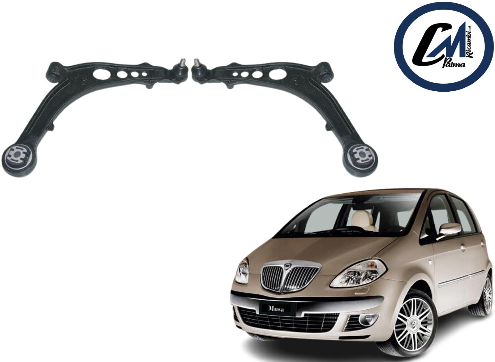 KIT 2 BRACCETTI BRACCI SOSPENSIONE ANTERIORI 51839218, 50703231, 51839219, 50703232