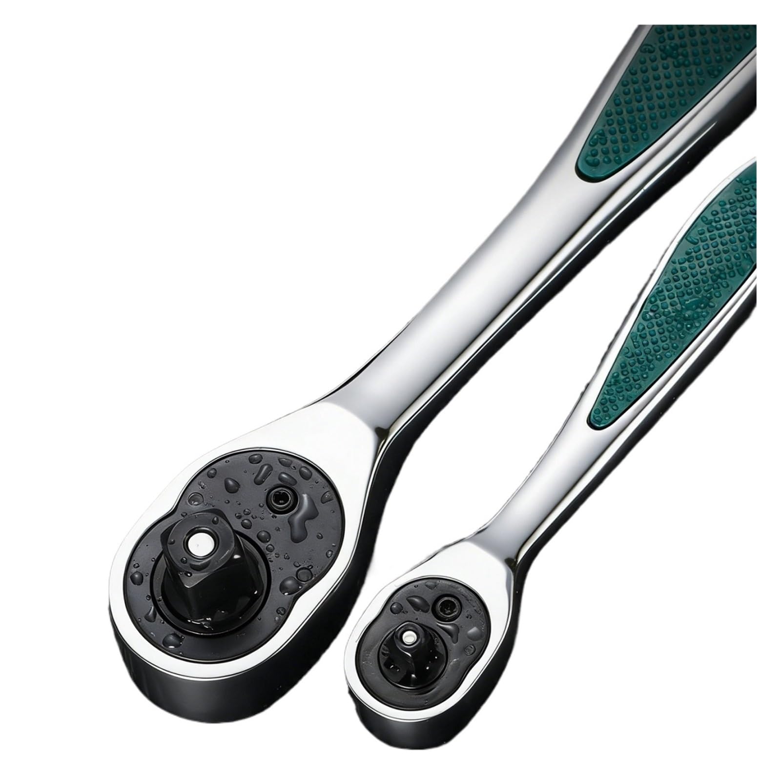 Generico Set di chiavi a cricchetto da 72 denti | 1/4,3/8,1/2 tre azionamenti, cricchetto salva-manodopera da 72 denti for una riparazione rapida