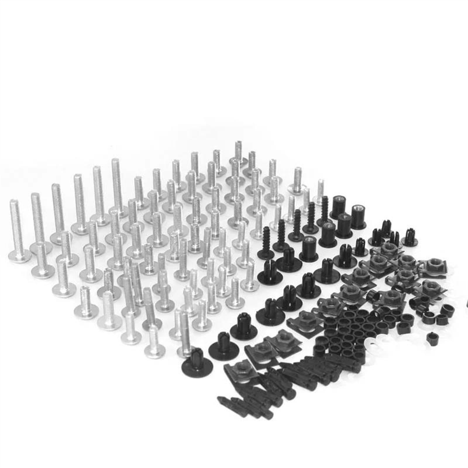Motorcycle Custom Fairing Bolt Screws Bodywork Complete Kit For Rs 125 Rsv4 Rs4 For Tuono V4 1100 For Buell Xb12(Onecolor)