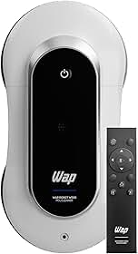 WAP Robô Limpa Vidros ROBOT W500 com Bateria de Emergência e Sensores de Bordas Antiqueda 72W Bivolt