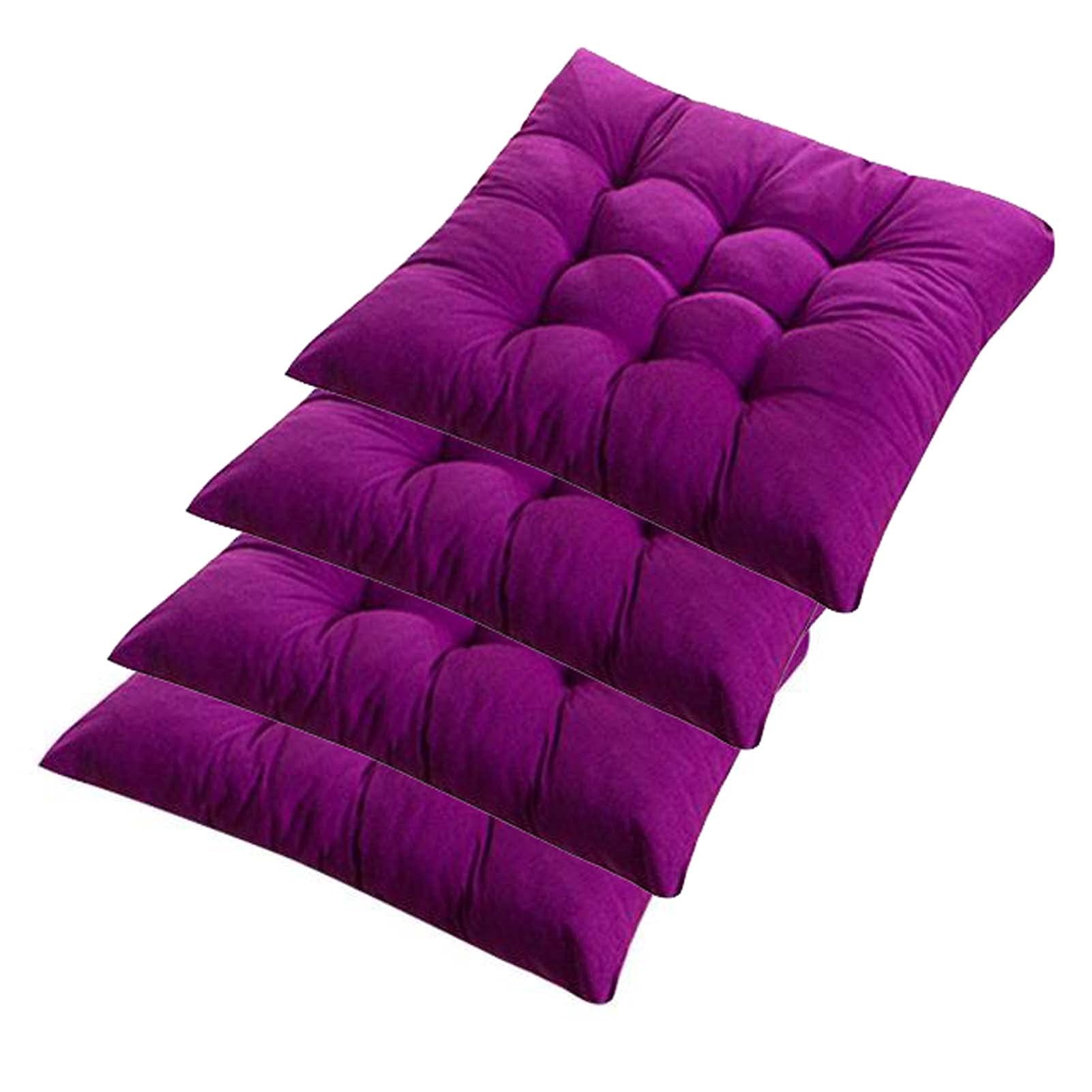 Coussin de siège doux OutdoorCushs pour soulager les assises rigides de jardin