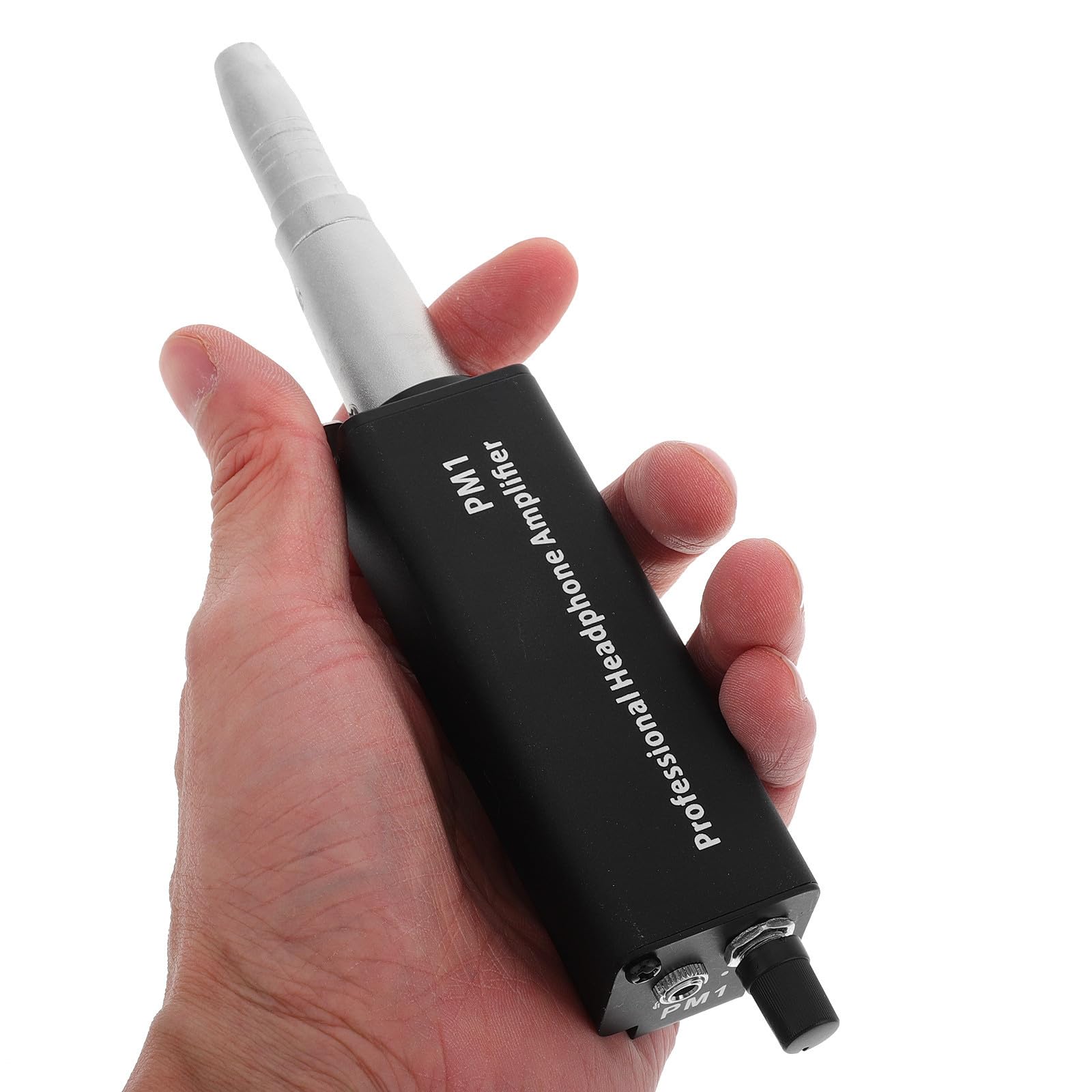 Amplificatore per Cuffie Portatile Convertitore per Cuffie a Canale Singolo Pm1 in Plastica e Metallo per Live Performance e Ascolto Musicale Professionisti e Uso Casuale