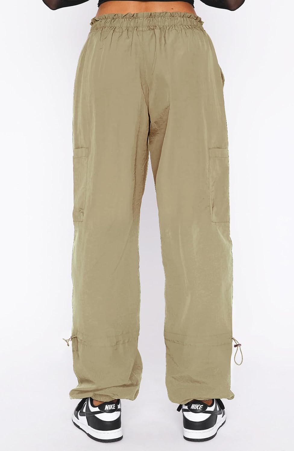 DISCIPBUSH Cargo Pants Women Baggy Parachute Pants Women image 4