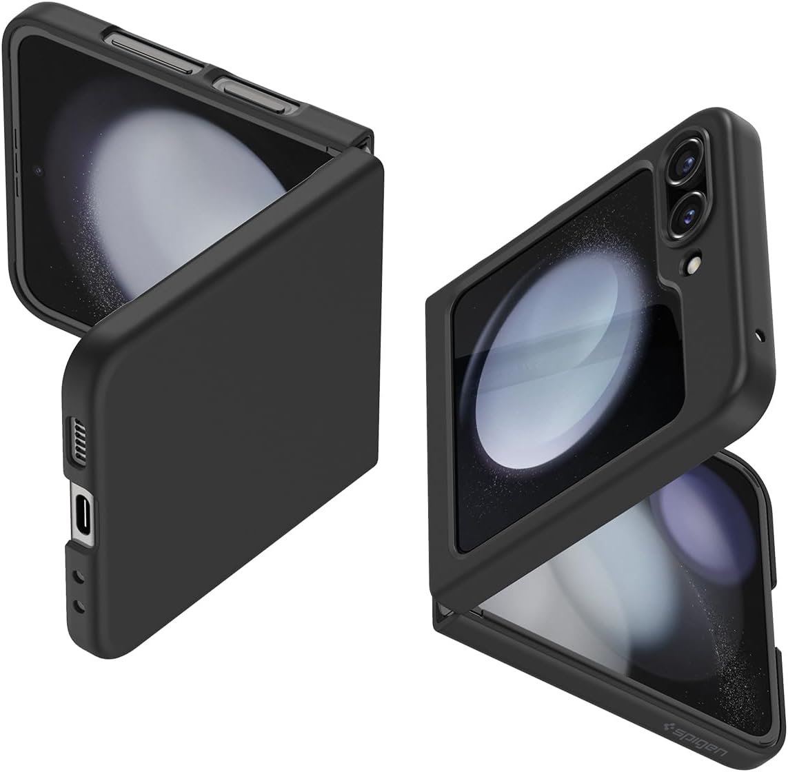 Spigen Air Skin Designed for Galaxy Z Flip 5 Case (2023) - Black