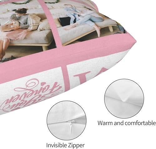 Miniatura 5 de Funda de almohada personalizada con fotos de mamá, funda de almohada transpirable, funda de almohada personalizada de 16 x 24 pulgadas (23.6 x 15.7