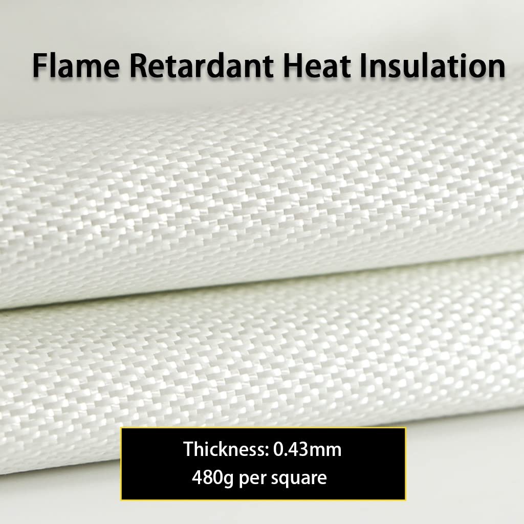 Feuerlöschdecke Neue Wiederverwendbare Feuerfeste Decke, Nano-Glasfaser-Notfalldecken, Hochtemperaturbeständige Survival-Decke, Für Einkaufszentrum Garage (Color : Weiß, Size : 39 * 39inches)