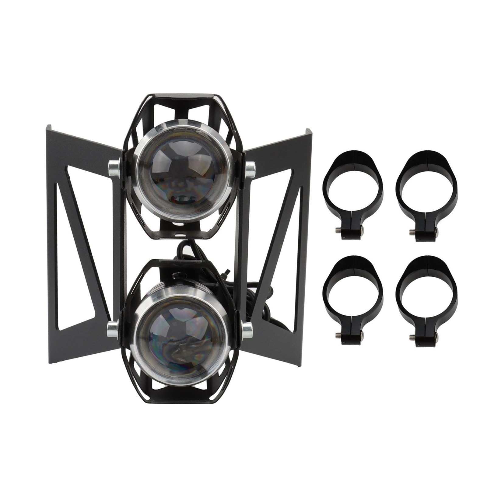 Motocicleta Faro LED Delantera De 33-58 Mm para Suciedad Universal