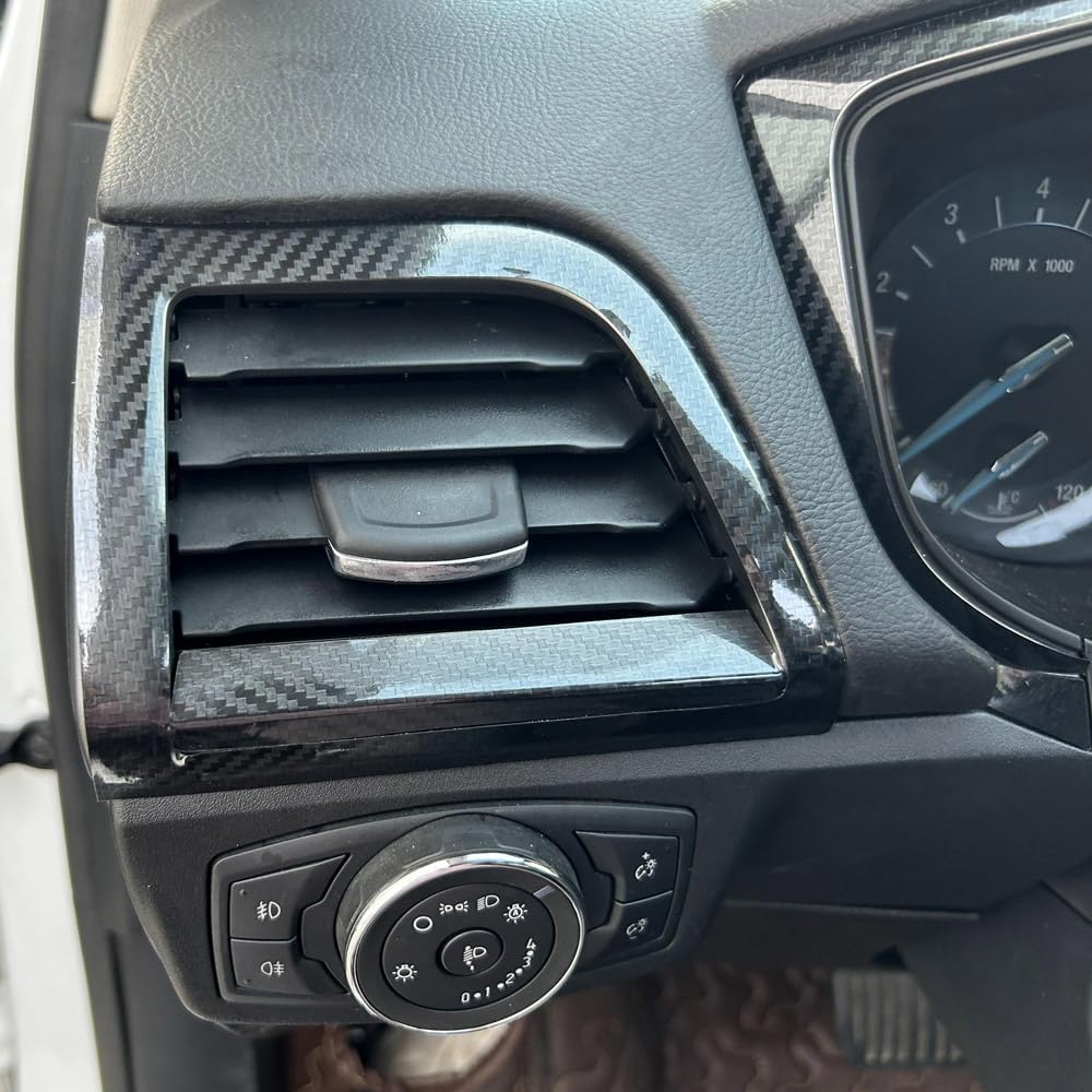 for Ford Fusion 2017-2020 Car-Styling 5D Carbon Fiber Car Interior Center Console Color Molding Sticker Decals Parts Accessorie