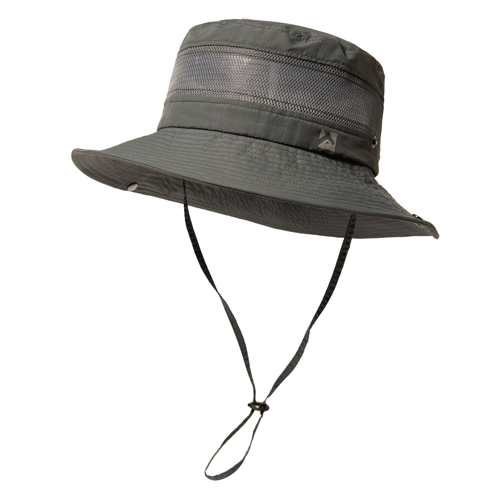 TOP-EX Sombrero unisex de pescador impermeable UPF 50+ con ala ancha con alambre, ligero y plegable para hombres y mujeres, ideal para pesca de verano y senderismo
