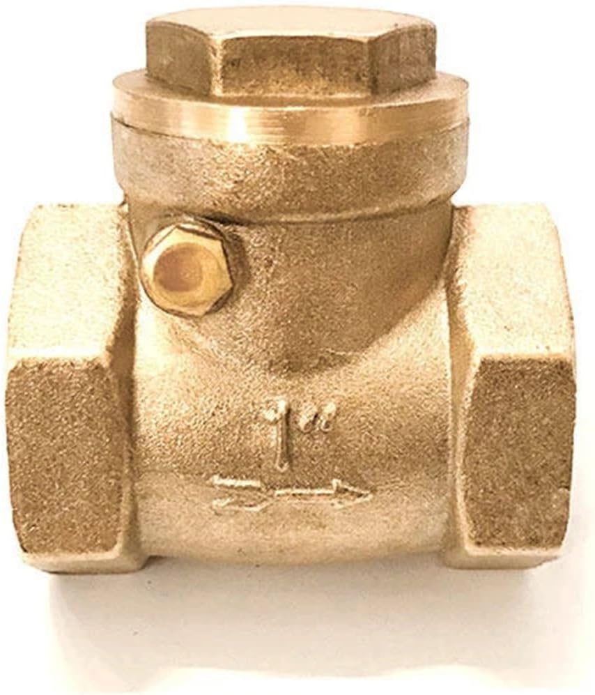 1/2" 3/4" 1" 2" 3" 4" Female Thread Brass Horizontal Check Valve For Prevent Water Backflow(2-1/2")