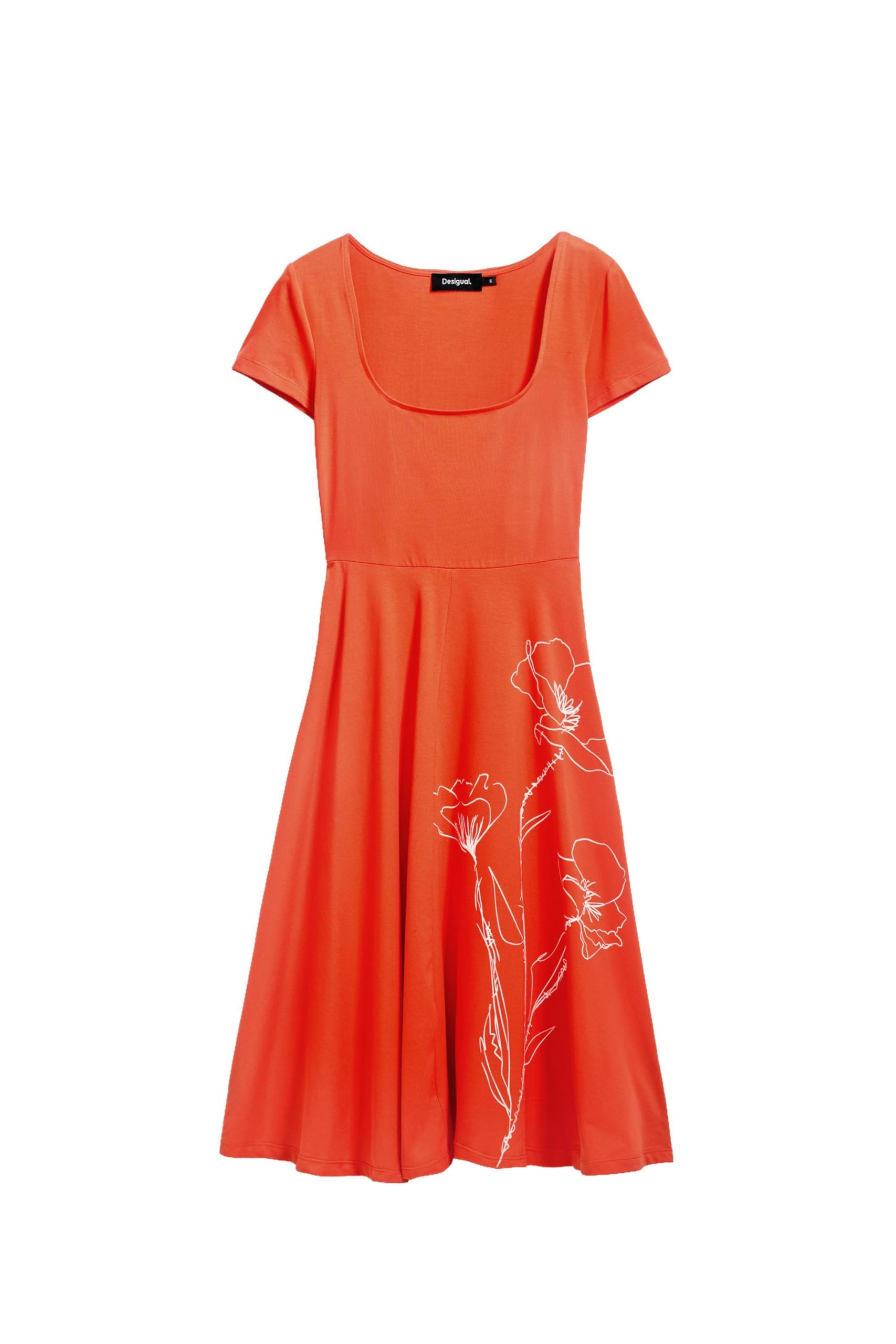 Desigual 25swvk09 Vestito Casual Donna