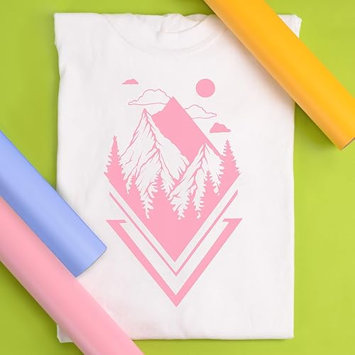 Miniatura 2 de Siser EasyWeed Rollo de vinilo de transferencia de calor de 11.8 pulgadas x 2 pies, compatible con Siser RomeoJuliet y otros cortadores