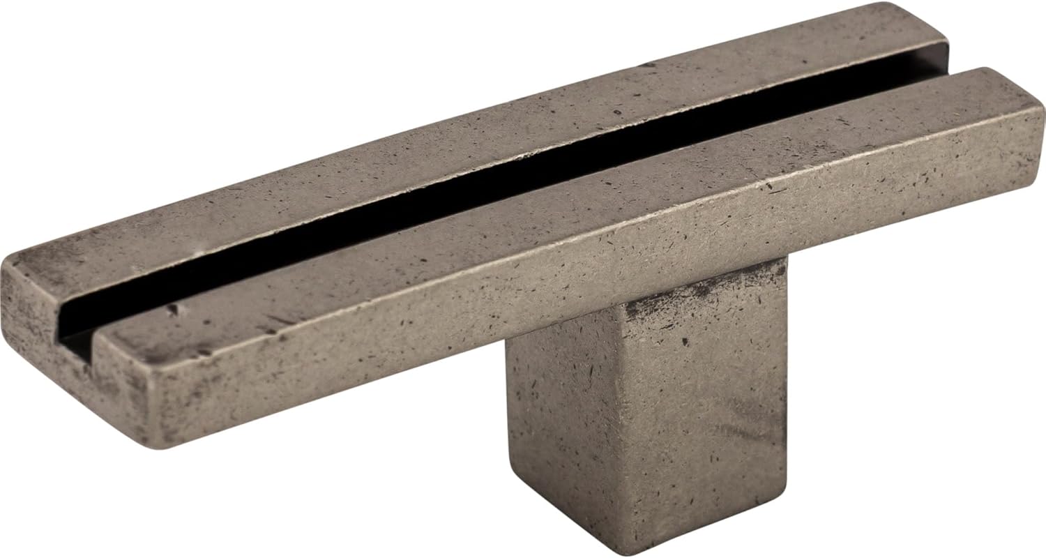 Top Knobs Inset Rail Knob German Bronze