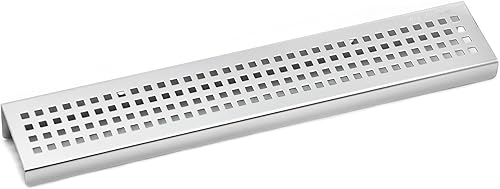 Miniatura 1 de SereneDrains Estante de ducha cromado pulido de acero inoxidable para taladro de ducha interior, montaje en pared, estante pequeño de baño,