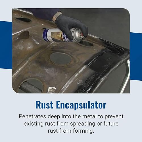 Miniatura 2 de Eastwood Aerosol encapsulador de óxido, secado rápido, con resistencia a los rayos UV y al calor hasta 400 grados Fahrenheit, 15 onzas, negro,