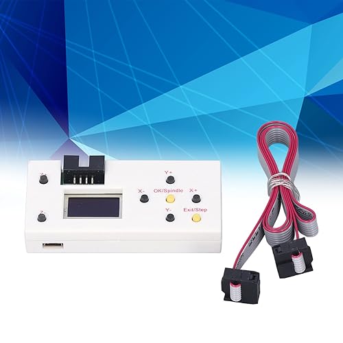 Miniatura 2 de Router CNC Módulo de control fuera de línea Módulo de controlador de grabador 3 ejes Máquina de grabado Placa controladora Pantalla LCD para máquina