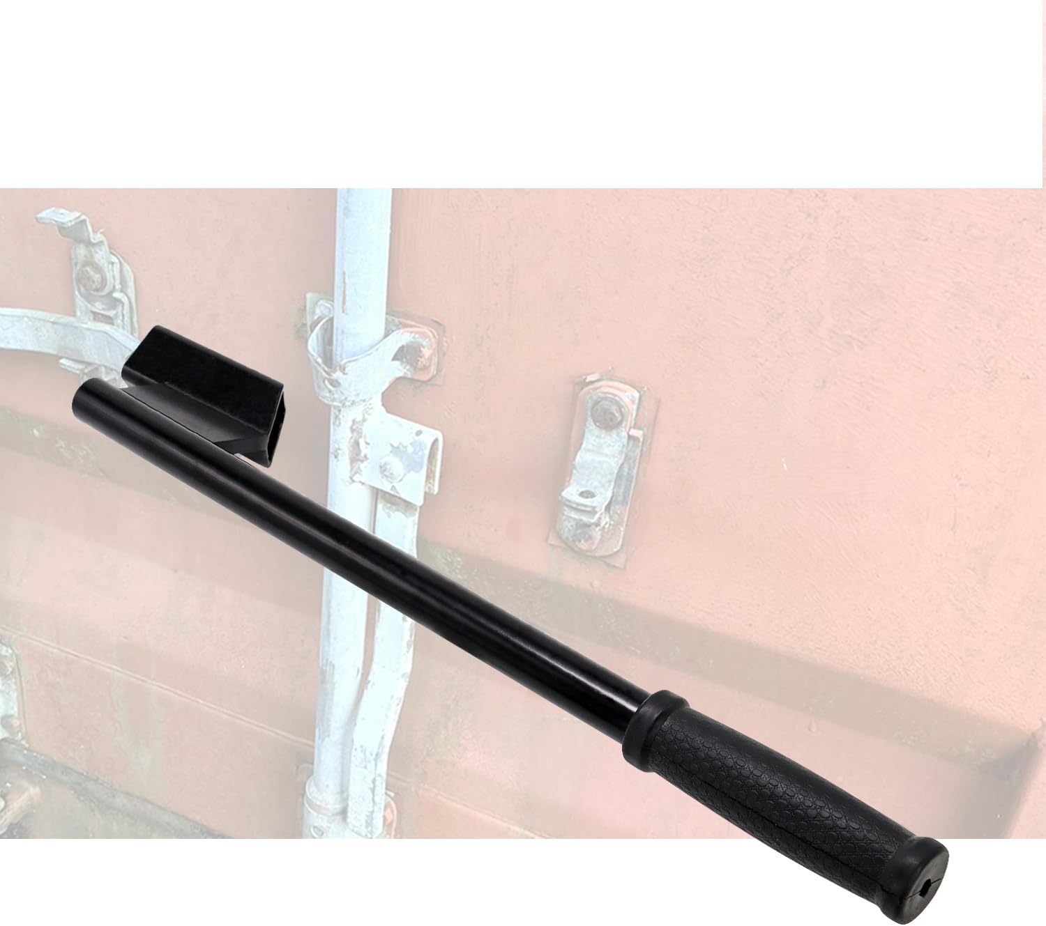 Heavy-Duty Container Door Leverage Tool Enhanced Persuader Bar with Ergonomic Design - FBA Compliant Leverage Bar for Opening/Closing Standardized Shipping Container Doors‌-1 Pack